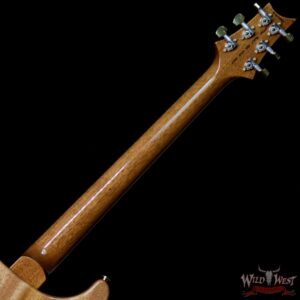 PRS Wood Library 10 Top Custom 24 Fatback Flame Maple Top Brazilian Rosewood Fingerboard Grey Black - Image 10