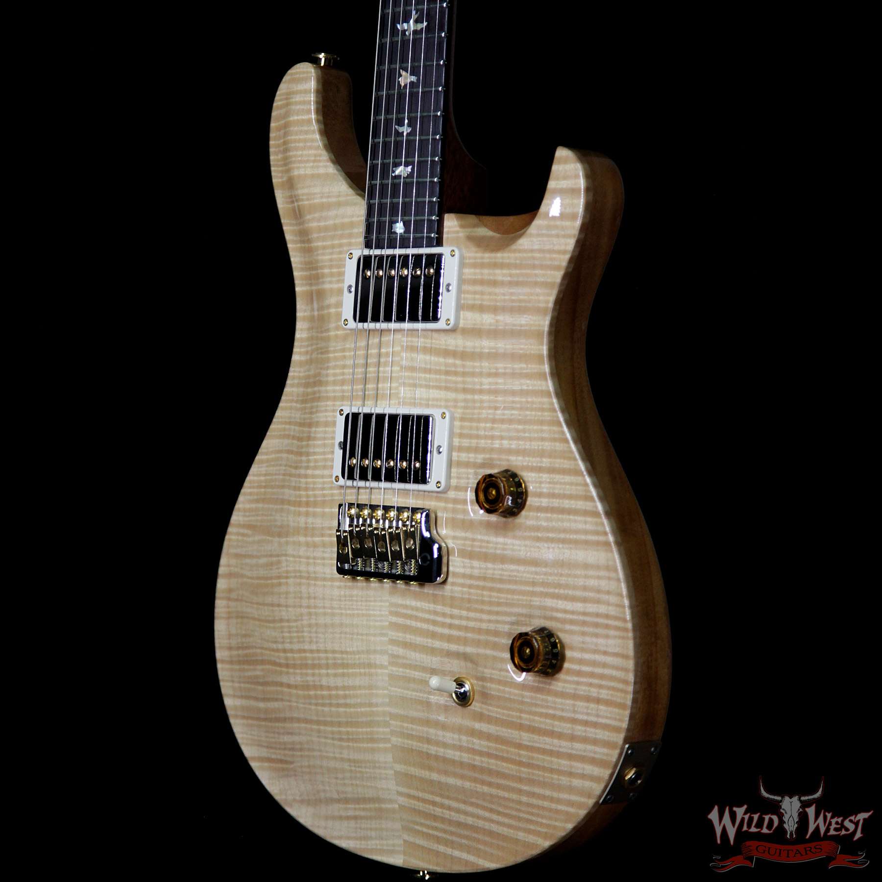 prs-wl-f10-cu24brz-natural-276743-br__wwg.jpg PRS Wood Library 10 Top Custom 24 Flame Top Brazilian Rosewood Board Natural 6.90 LBS - Image 2