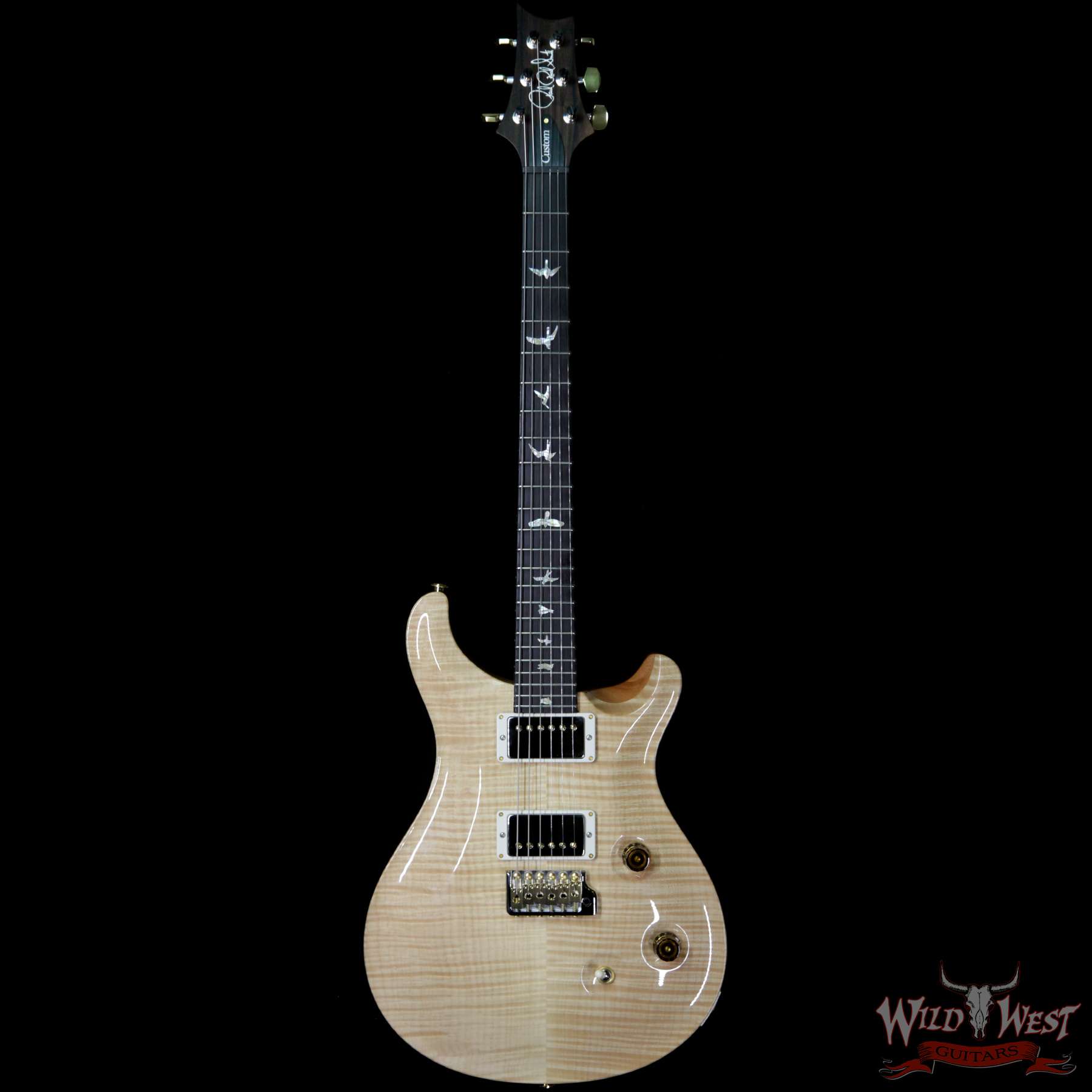 prs-wl-f10-cu24brz-natural-276743-f__wwg.jpg PRS Wood Library 10 Top Custom 24 Flame Top Brazilian Rosewood Board Natural 6.90 LBS - Image 4