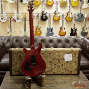 PRS Wood Library 10 Top Custom 24 Fatback Flame Maple Top Brazilian Rosewood Fingerboard Blood Orange - Image 14