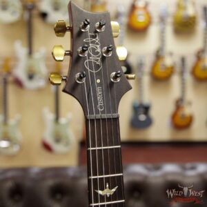 PRS Wood Library 10 Top Custom 24 Fatback Flame Maple Top Brazilian Rosewood Fingerboard Blood Orange - Image 7