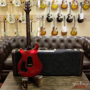 PRS Wood Library 10 Top Custom 24 Semi Hollow Flame Maple Top & Neck Cocobolo Charcoal Cherry Burst - Image 14