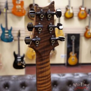 PRS Wood Library 10 Top Custom 24 Floyd Rose Roasted Flame Maple Neck Charcoal Cherry Burst - Image 10