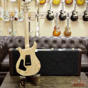 2017 PRS Wood Library 10 Top Custom 24 Semi-Hollow Flame Maple Top & Neck Cocobolo Fretboard Natural - Image 13