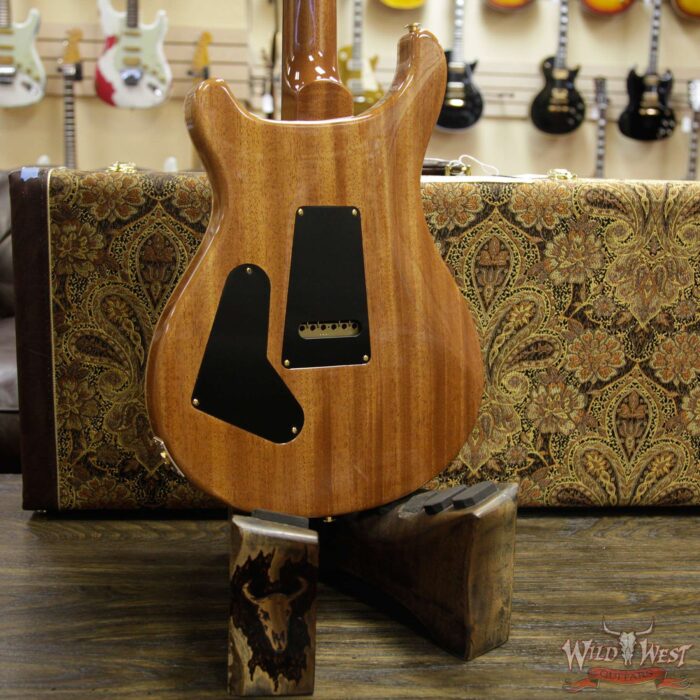 PRS Wood Library 10 Top Custom 24 Flame Maple Top Brazilian Rosewood Fingerboard Bonnie Pink - Image 12