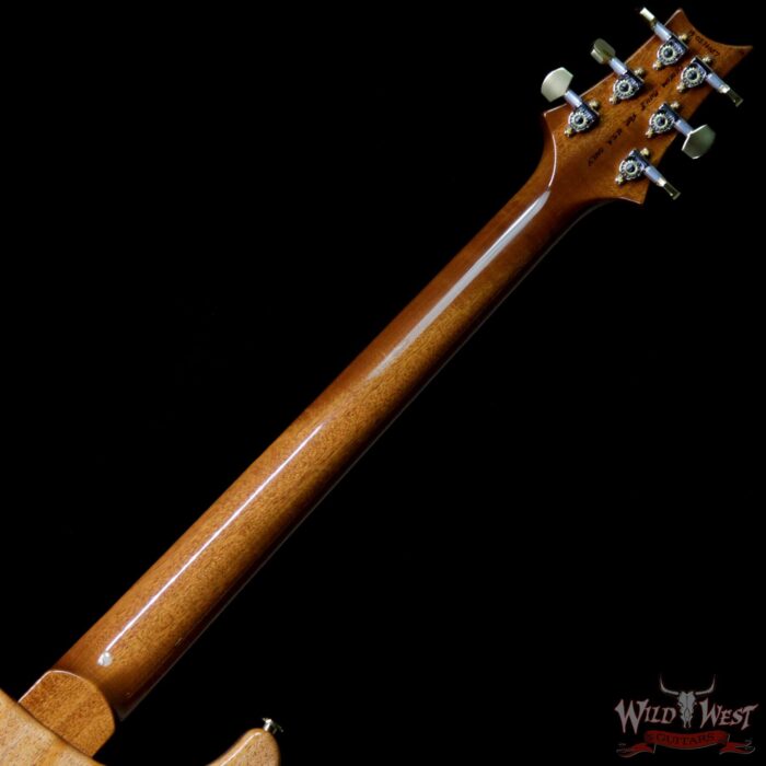 PRS Wood Library 10 Top Custom 24 Flame Maple Top Brazilian Rosewood Fingerboard Bonnie Pink - Image 6