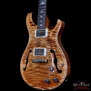 Paul Reed Smith Wood Library 10 Top Hollowbody I Piezo Flame Neck Brazilian Rosewood Board Copperhead - Image 2