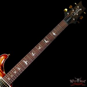 Paul Reed Smith Wood Library 10 Top Hollowbody I Piezo Brazilian Rosewood Stained Flame Maple Neck Copperhead Burst - Image 4