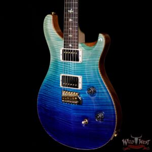 PRS Wood Library Artist Package Custom 24 Fatback Brazilian Rosewood Fretboard Blue Fade - Image 2