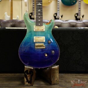 PRS Wood Library Artist Package Custom 24 Fatback Brazilian Rosewood Fretboard Blue Fade - Image 11