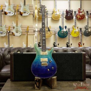 PRS Wood Library Artist Package Custom 24 Fatback Brazilian Rosewood Fretboard Blue Fade - Image 12