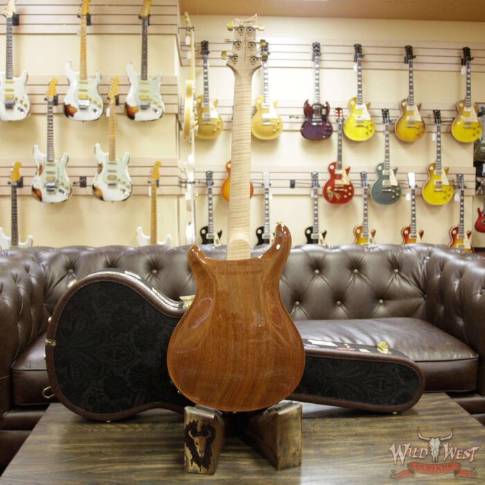 Paul Reed Smith PRS Wood Library Flame 10 Top Hollowbody I Piezo HB1 Brazilian Rosewood Board Natural - Image 15