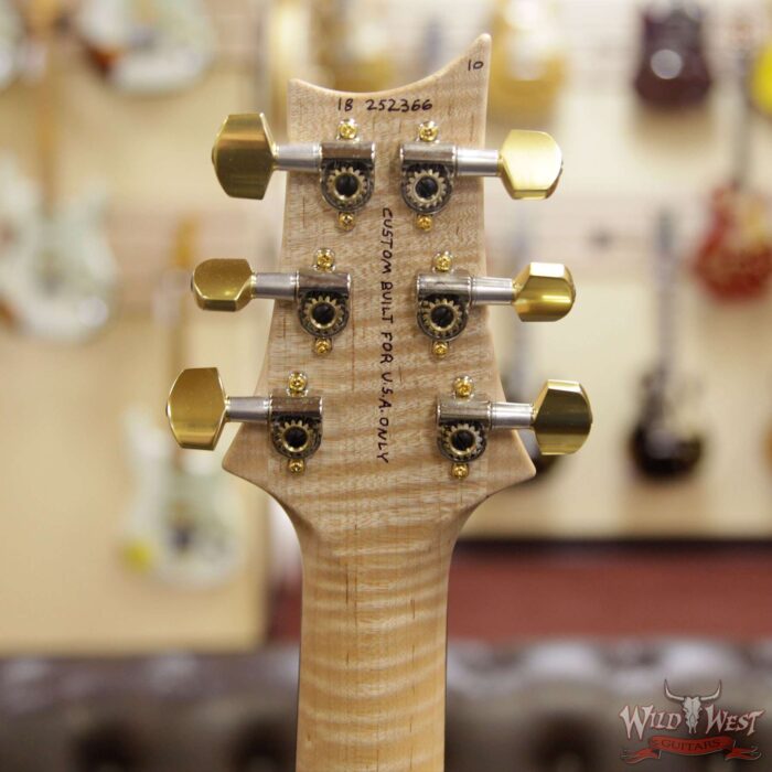 Paul Reed Smith PRS Wood Library Flame 10 Top Hollowbody I Piezo HB1 Brazilian Rosewood Board Natural - Image 11