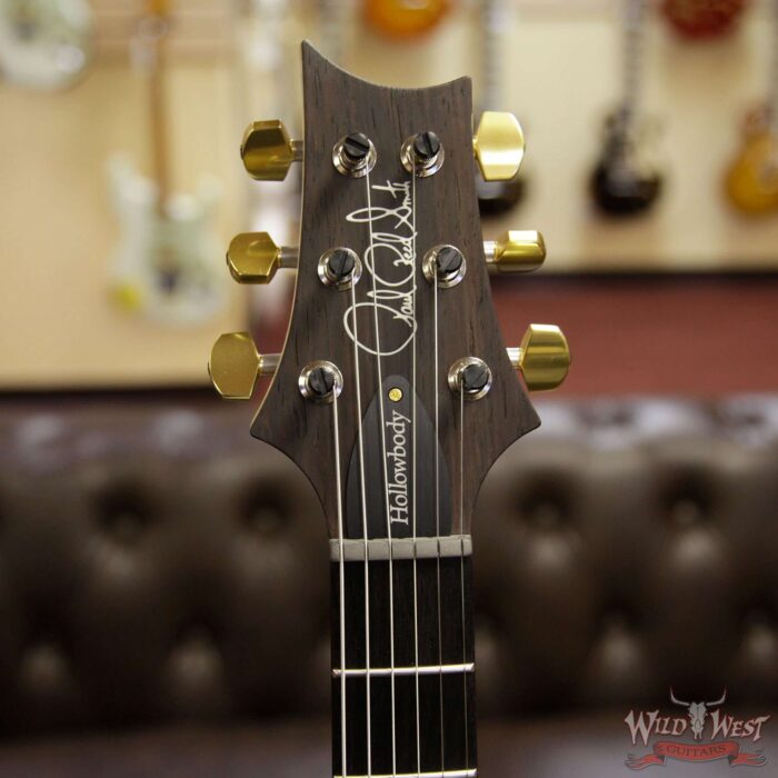 Paul Reed Smith PRS Wood Library Flame 10 Top Hollowbody I Piezo HB1 Brazilian Rosewood Board Natural - Image 10