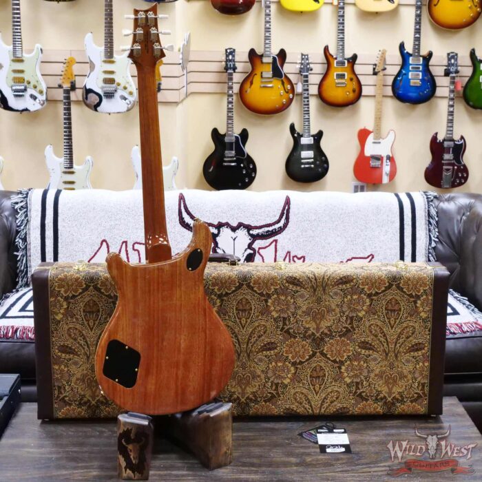 Paul Reed Smith PRS Wood Library 10 Top McCarty 594 Flame Maple Top Brazilian Rosewood Board Blue Fade - Image 9