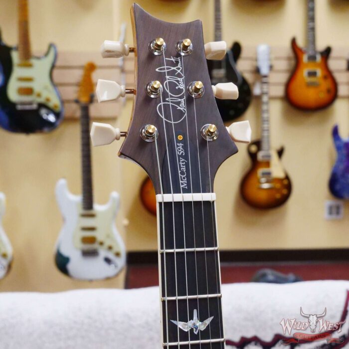 Paul Reed Smith PRS Wood Library Flame 10 Top McCarty 594 Semi-Hollow Brazilian Rosewood Board Bonnie Pink - Image 7