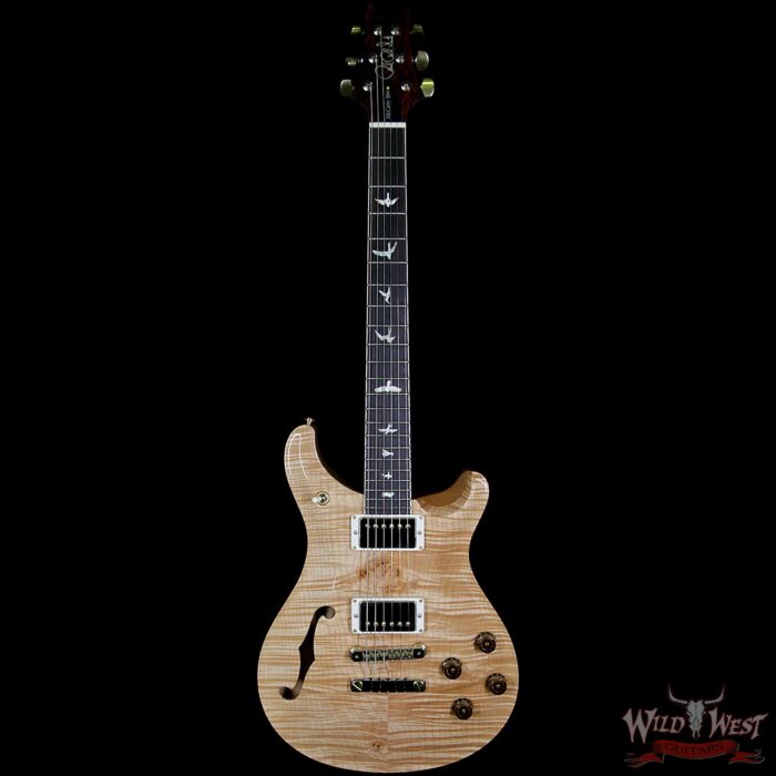 PRS Wood Library 10 Top McCarty 594 Semi-Hollow Flame Maple Top Cocobolo Fingerboard Natural - Image 6