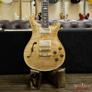 PRS Wood Library 10 Top McCarty 594 Semi-Hollow Flame Maple Top Cocobolo Fingerboard Natural - Image 10