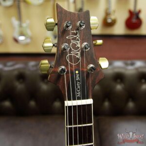 PRS Wood Library Flame 10 Top McCarty 594 Semi-Hollow Cocobolo Fingerboard Orange Tiger - Image 9