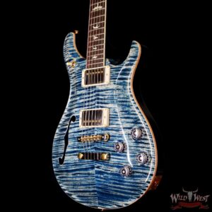 Paul Reed Smith PRS Wood Library 10 Top McCarty 594 Semi-Hollow Brazilian Rosewood Fingerboard Faded Whale Blue - Image 2