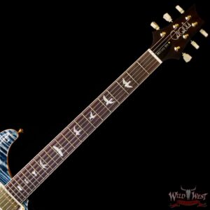 Paul Reed Smith PRS Wood Library 10 Top McCarty 594 Semi-Hollow Brazilian Rosewood Fingerboard Faded Whale Blue - Image 4