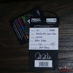 Paul Reed Smith PRS Wood Library 10 Top McCarty 594 Semi-Hollow Brazilian Rosewood Fingerboard Faded Whale Blue - Image 11