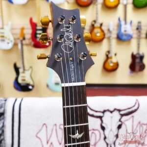 Paul Reed Smith PRS Wood Library 10 Top Modern Eagle V Stained Flame Maple Neck Brazilian Rosewood Board Copperhead - Image 7