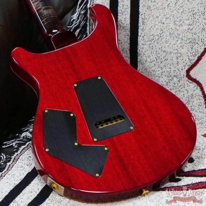 Paul Reed Smith PRS Wood Library 10 Top Modern Eagle V ME5 Flame Maple Neck Brazilian Rosewood Board Charcoal Cherry Burst - Image 11