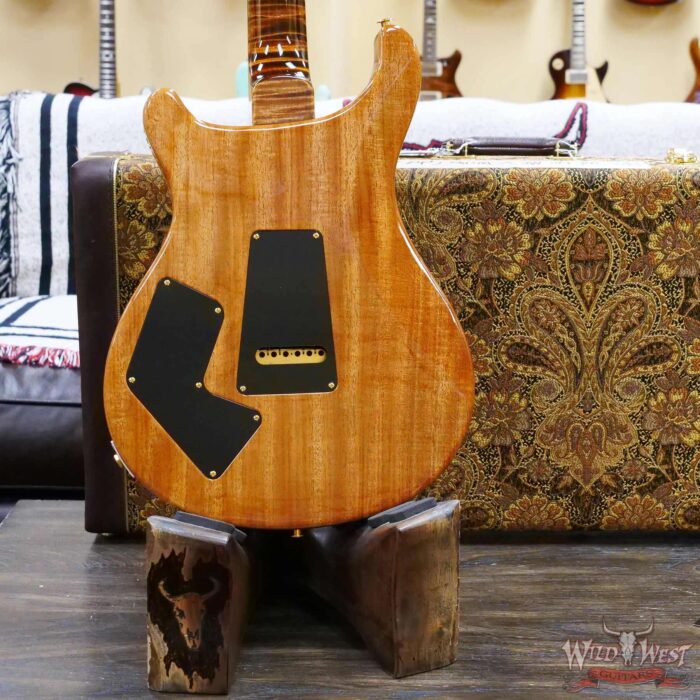 Paul Reed Smith PRS Wood Library 10 Top Modern Eagle V Stained Flame Maple Neck Brazilian Rosewood Board Copperhead - Image 11