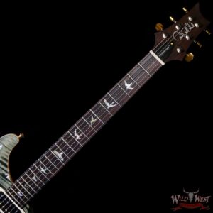 Paul Reed Smith PRS Wood Library 10 Top Modern Eagle V ME5 Flame Maple Neck Brazilian Rosewood Board Trampas Green - Image 4