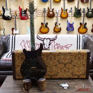 Paul Reed Smith PRS Wood Library 10 Top Modern Eagle V ME5 Flame Maple Neck Brazilian Rosewood Board Trampas Green - Image 9