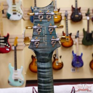 Paul Reed Smith PRS Wood Library 10 Top Modern Eagle V ME5 Flame Maple Neck Brazilian Rosewood Board Trampas Green - Image 10