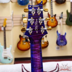 Paul Reed Smith PRS Wood Library 10 Top Modern Eagle V Flame Maple Neck Brazilian Rosewood Board Violet Blue Burst - Image 10