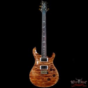 Paul Reed Smith Wood Library 10 Top Swamp Ash Custom 24 Piezo P24 Flame Maple Neck Brazilian Rosewood Copperhead - Image 3