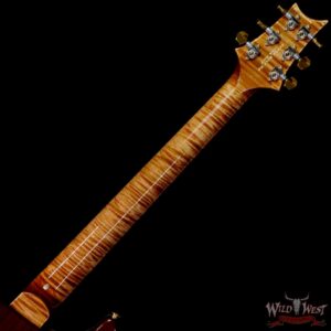 Paul Reed Smith Wood Library 10 Top Swamp Ash Custom 24 Piezo P24 Flame Maple Neck Brazilian Rosewood Copperhead - Image 5