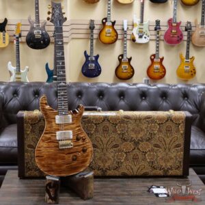 Paul Reed Smith Wood Library 10 Top Swamp Ash Custom 24 Piezo P24 Flame Maple Neck Brazilian Rosewood Copperhead - Image 6