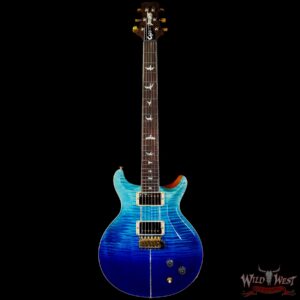 Paul Reed Smith PRS Wood Library 10 Top Santana Retro Brazilian Rosewood Board Blue Fade - Image 3