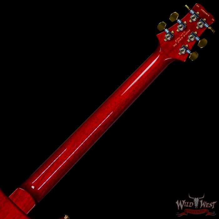 Paul Reed Smith PRS Wood Library 10 Top Santana Retro Brazilian Rosewood Board Charcoal Cherry Burst - Image 5