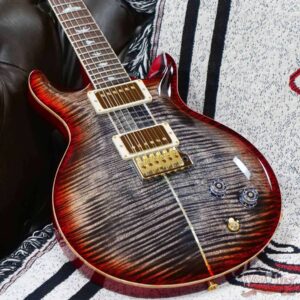 Paul Reed Smith PRS Wood Library 10 Top Santana Retro Brazilian Rosewood Board Charcoal Cherry Burst - Image 8