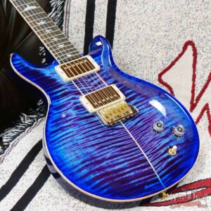 Paul Reed Smith PRS Wood Library 10 Top Santana Retro Brazilian Rosewood Board Violet Blue Burst - Image 8