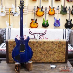 Paul Reed Smith PRS Wood Library 10 Top Santana Retro Brazilian Rosewood Board Violet Blue Burst - Image 9