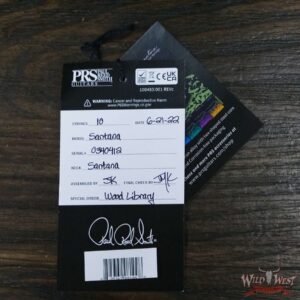 Paul Reed Smith PRS Wood Library 10 Top Santana Retro Brazilian Rosewood Board Violet Blue Burst - Image 12