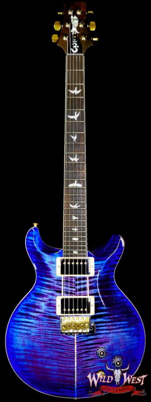 Paul Reed Smith PRS Wood Library 10 Top Santana Retro Brazilian Rosewood Board Violet Blue Burst