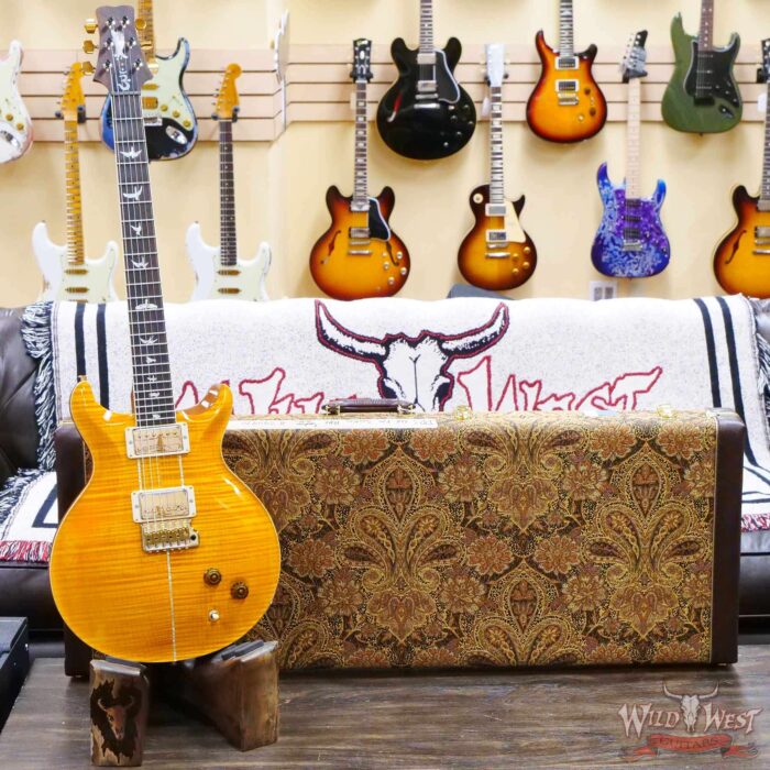 Paul Reed Smith PRS Wood Library 10 Top Santana Retro Brazilian Rosewood Board Santana Yellow - Image 6