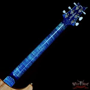 Paul Reed Smith PRS Wood Library 10 Top Special 22 Semi-Hollow Flame Maple Neck Brazilian Rosewood Fingerboard River Blue 7.05 LBS (US Only / No International Shipping) - Image 5