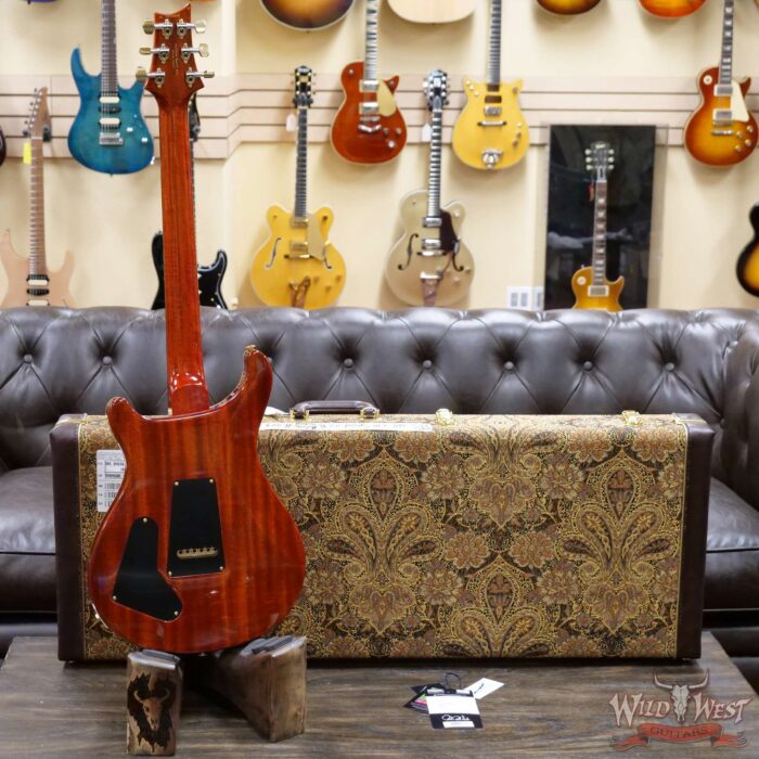PRS Wood Library 10 Top Special 22 Semi-Hollow Flame Mahogany Neck Brazilian Rosewood Fingerboard McCarty Sunburst - Image 9