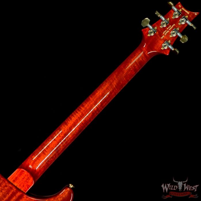 PRS Wood Library 10 Top Special 22 Semi-Hollow Flame Mahogany Neck Brazilian Rosewood Fingerboard McCarty Sunburst - Image 5