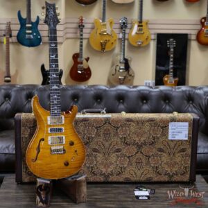 PRS Wood Library 10 Top Special 22 Semi-Hollow Flame Maple Stained Neck Brazilian Rosewood Fingerboard McCarty Sunburst - Image 6
