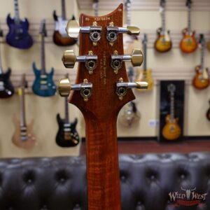 PRS Wood Library 10 Top Special 22 Semi-Hollow Flame Mahogany Neck Brazilian Rosewood Fingerboard Orange - Image 10