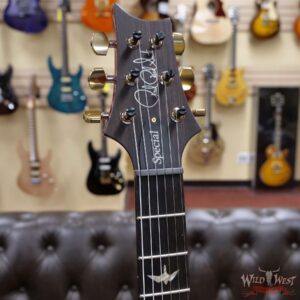 PRS Wood Library 10 Top Special 22 Semi-Hollow Flame Mahogany Neck Brazilian Rosewood Charcoal Cherry Burst - Image 7